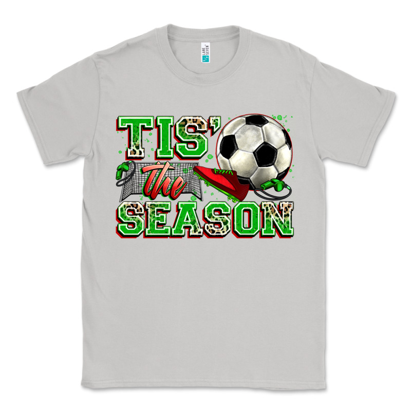 Tis' The Season Soccer Classic Tee by Zillion Design Studio | Teevron