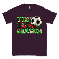 Plum tis' the season soccer Classic Tee - Zillion Design Studio