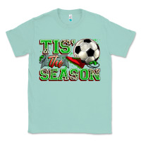 Seafoam tis' the season soccer Classic Tee - Zillion Design Studio