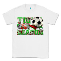 White tis' the season soccer Classic Tee - Zillion Design Studio
