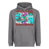 Storm auntie leopard turquoise Heavyweight Hoodie - JahusDesignShop
