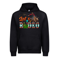 Black lets rodeo Urban Hoodie - NancyCooperArtShop