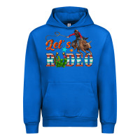 Cobalt lets rodeo Urban Hoodie - NancyCooperArtShop