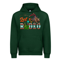 Foreset Green lets rodeo Urban Hoodie - NancyCooperArtShop