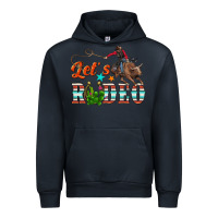 Navy lets rodeo Urban Hoodie - NancyCooperArtShop