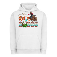 Pigment Lunar Rock lets rodeo Urban Hoodie - NancyCooperArtShop
