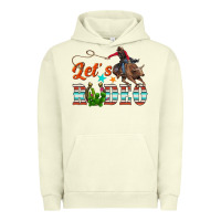 Pigment Pistachio lets rodeo Urban Hoodie - NancyCooperArtShop