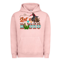 Pigment Salmon lets rodeo Urban Hoodie - NancyCooperArtShop