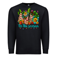 Black tis the season christmas tree  cake Premium Sweatshirt - AdoDesignShop