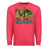 Cardinal tis the season christmas tree  cake Premium Sweatshirt - AdoDesignShop