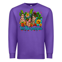 Purple tis the season christmas tree  cake Premium Sweatshirt - AdoDesignShop