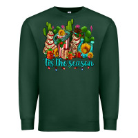 Sports Green tis the season christmas tree  cake Premium Sweatshirt - AdoDesignShop