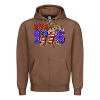 Chestnut est. 1776 4th of july Zipper Hoodie - Zillion Design Studio