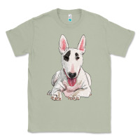Matcha bull terrier Classic Tee - RanaPortraitStore