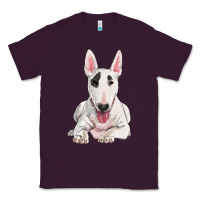 Plum bull terrier Classic Tee - RanaPortraitStore