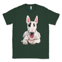 Sports Green bull terrier Classic Tee - RanaPortraitStore