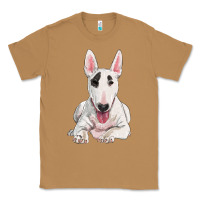 Toasted Coconut bull terrier Classic Tee - RanaPortraitStore