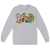 Moon Dust tropical coffee cups Long Sleeve Tee - Zillion Design Studio