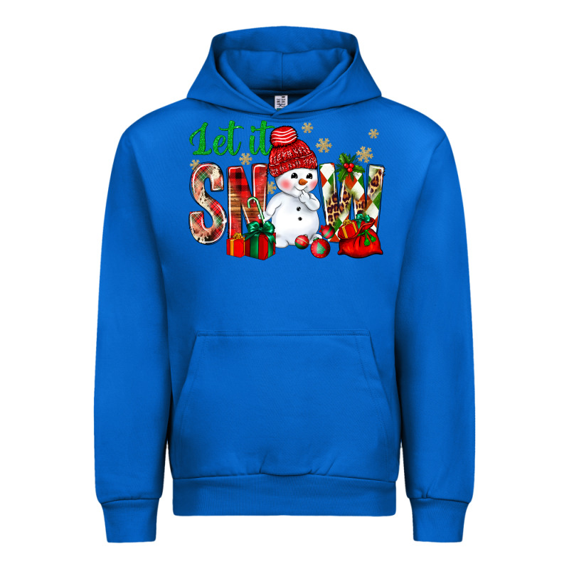 Let It Snow With Snowman Urban Hoodie by NancyCooperArtShop | Teevron