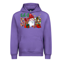 Tulip let it snow with snowman Urban Hoodie - NancyCooperArtShop