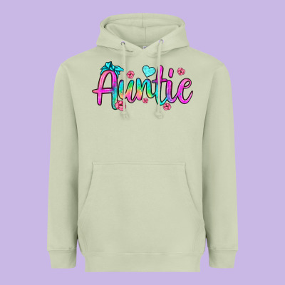 Auntie Heavyweight Hoodie Designed By Jahusdesignshop