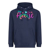 Navy auntie Heavyweight Hoodie - JahusDesignShop