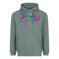 Sage auntie Heavyweight Hoodie - JahusDesignShop