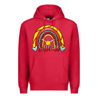 Cardinal Softball Rainbow Premium Hoodie - RanaPortraitStore