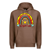 Chestnut Softball Rainbow Premium Hoodie - RanaPortraitStore