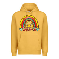 Mustard Softball Rainbow Premium Hoodie - RanaPortraitStore