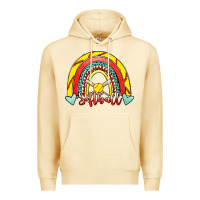 Pina Colada Softball Rainbow Premium Hoodie - RanaPortraitStore