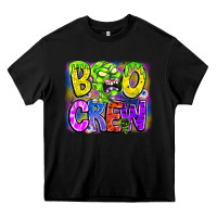 Black boo crew Heavy Core Tee - CowhideDigitalArt