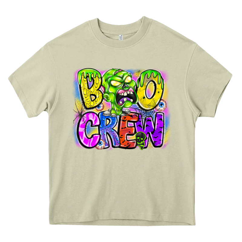 Boo Crew Heavy Core Tee by CowhideDigitalArt | Teevron