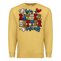 Antique Gold hey batter batter swing baseball Premium Sweatshirt - Jasminsmagicworld