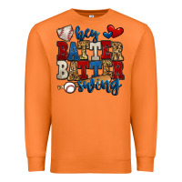 Carrot hey batter batter swing baseball Premium Sweatshirt - Jasminsmagicworld