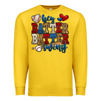 Lemon hey batter batter swing baseball Premium Sweatshirt - Jasminsmagicworld