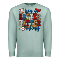 Seafoam hey batter batter swing baseball Premium Sweatshirt - Jasminsmagicworld