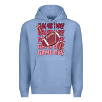 Colony Blue game day football Premium Hoodie - MaliasSmallBusiness