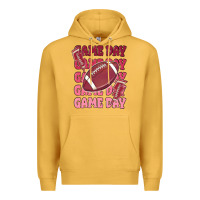 Mustard game day football Premium Hoodie - MaliasSmallBusiness