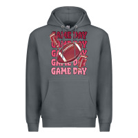 Rock game day football Premium Hoodie - MaliasSmallBusiness