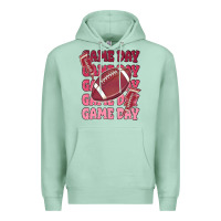 Seafoam game day football Premium Hoodie - MaliasSmallBusiness