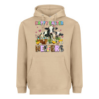 Mushroom happy easter heifer's Heavyweight Hoodie - AdoDesignShop