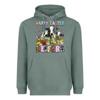 Sage happy easter heifer's Heavyweight Hoodie - AdoDesignShop