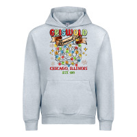 Heather Grey griswold illumination Urban Hoodie - MaliasSmallBusiness