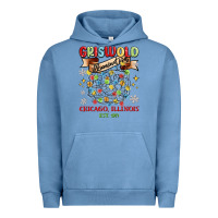 Pigment Pebble Blue griswold illumination Urban Hoodie - MaliasSmallBusiness