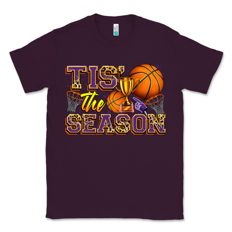 Tis' The Season Basketball Classic Tee by Zillion Design Studio | Teevron