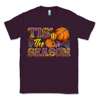 Plum tis' the season basketball Classic Tee - Zillion Design Studio