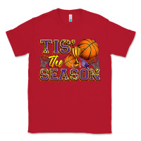 Red tis' the season basketball Classic Tee - Zillion Design Studio