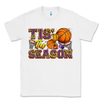 White tis' the season basketball Classic Tee - Zillion Design Studio