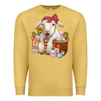 Antique Gold easter lamb Premium Sweatshirt - Jasminsmagicworld